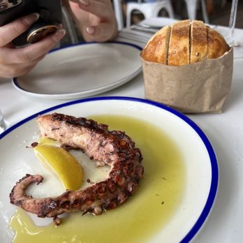 Mandolin Aegean Bistro - Grilled Octopus - Mediterranean Near Me - Miami, Florida