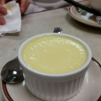 Top Cafe - Egg custard with milk ($3, pretty good though the ginger one is also good too) - Chinese Near Me - San Jose, California