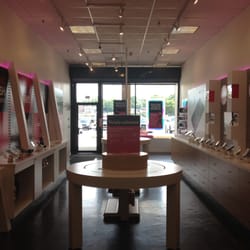 T-Mobile - View from the front of the store