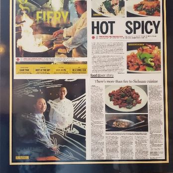 Sichuan Gourmet - newspaper writeup - Chinese Near Me - Sharon, Massachusetts Sichuan Gourmet - newspaper writeup - Chinese Near Me - Sharon, Massachusetts