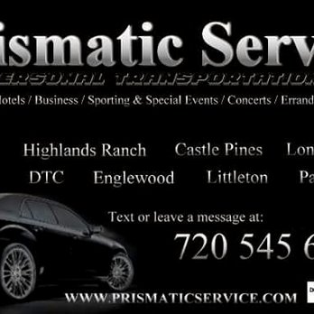 Prismatic Service Transportation - Town Car Service Near Me - Highlands Ranch, Colorado Prismatic Service Transportation - Town Car Service Near Me - Highlands Ranch, Colorado