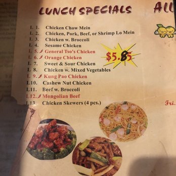 China Wok Buffet - Menu as of 5/2019. Lunch specials - Chinese Near Me - Show Low, Arizona China Wok Buffet - Menu as of 5/2019. Lunch specials - Chinese Near Me - Show Low, Arizona