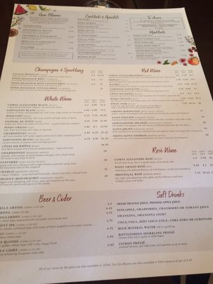 Menu photo 2 Cafe Rouge - Birmingham Mailbox Birmingham, XWM