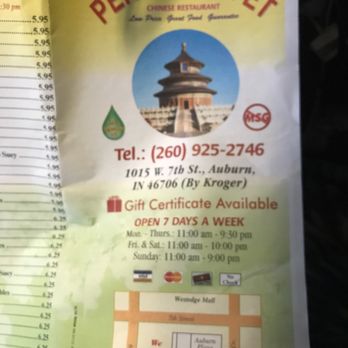 Peking Buffet - Chinese Near Me - Auburn, Indiana