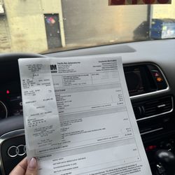 Pacific Rim Automotive - Photo of my receipt after I picked up my car on December 2nd from them.
