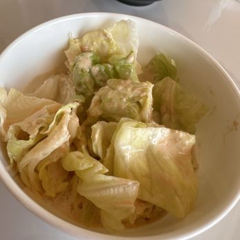 Ikura - House salad - Sushi Bars Near Me - Rocklin, California Ikura - House salad - Sushi Bars Near Me - Rocklin, California