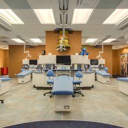 Pediatric Dental Associates - Dr. Ed Moody - Main exam room! Video monitors above each (and headphones) and each age can pick what they want to watch! Relax and enjoy!
