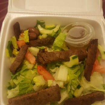 Mona's Cafe - A little disappointed at the ratio of lettuce to toppings on my gyro meat salad. - Middle Eastern Near Me - New Orleans, Louisiana Mona's Cafe - A little disappointed at the ratio of lettuce to toppings on my gyro meat salad. - Middle Eastern Near Me - New Orleans, Louisiana