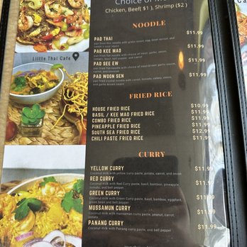 Little Thai Cafe - Menu as of 2/12/23 - Thai Near Me - Houston, Texas Little Thai Cafe - Menu as of 2/12/23 - Thai Near Me - Houston, Texas