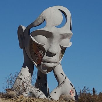 Transmission Sculpture by Daniel Popper - Art Tours Near Me - Joshua Tree, California Transmission Sculpture by Daniel Popper - Art Tours Near Me - Joshua Tree, California