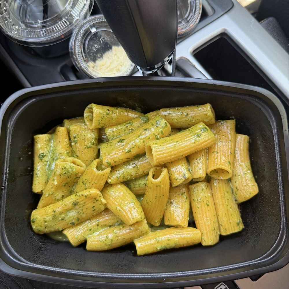 pesto rigatoni