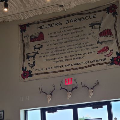 Menu photo 2 Helberg Barbecue Woodway, TX Menu photo 2 Helberg Barbecue Woodway, TX