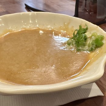 Menya le Nood - Dipping sauce for soft shelled shrimp - Ramen Near Me - Honolulu, Hawaii Menya le Nood - Dipping sauce for soft shelled shrimp - Ramen Near Me - Honolulu, Hawaii