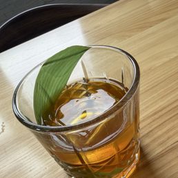 Pandan old fashioned