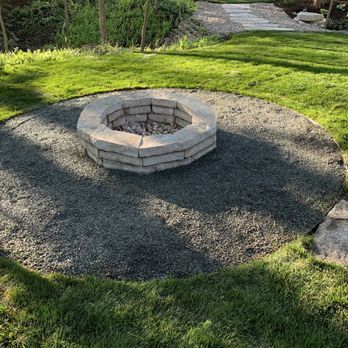 Ross & Jack's Landscaping - a fire pit - Landscaping Near Me - Elmhurst, Illinois