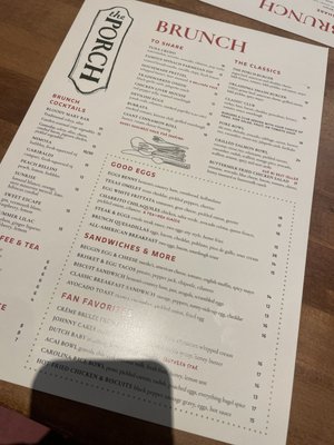 Menu photo 6 The Porch Dallas, TX Menu photo 6 The Porch Dallas, TX
