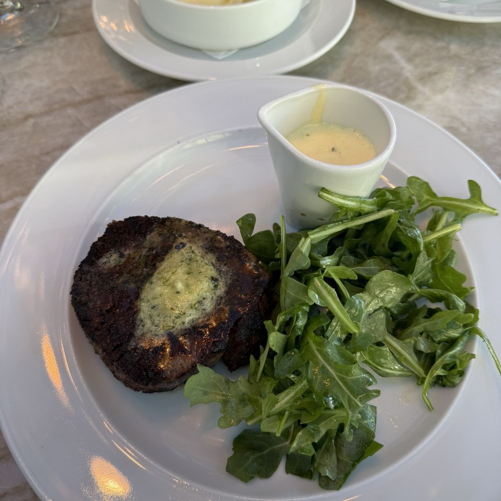 RH Rooftop Restaurant at RH Raleigh - Well done Petite filet - Breakfast & Brunch Near Me - Raleigh, North Carolina RH Rooftop Restaurant at RH Raleigh - Well done Petite filet - Breakfast & Brunch Near Me - Raleigh, North Carolina