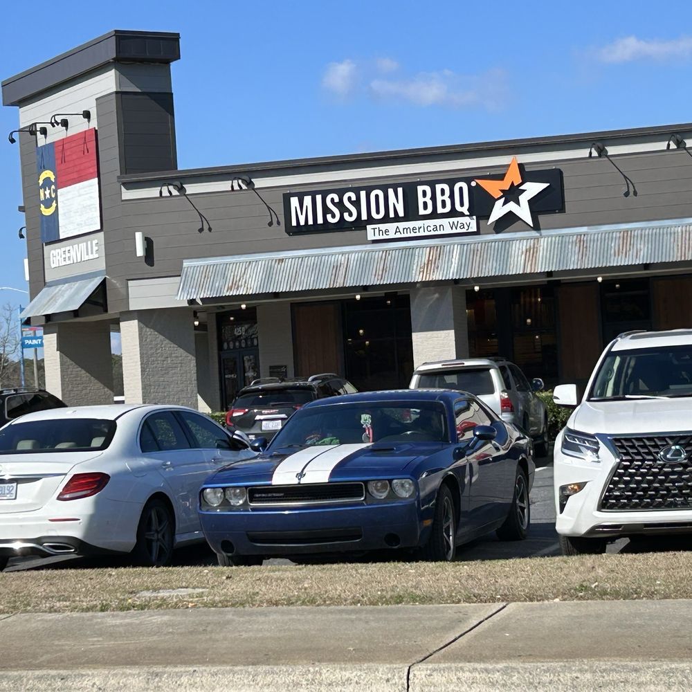 Mission BBQ - Outside - Barbeque Near Me - Greenville, North Carolina Mission BBQ - Outside - Barbeque Near Me - Greenville, North Carolina