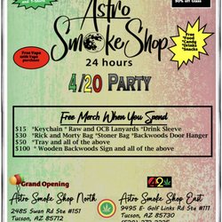 Astro Smoke Shop - Stop by our store on 4-20 for amazing deals!