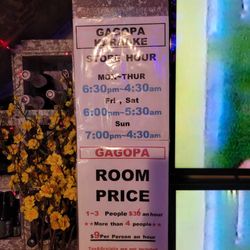 Gagopa Karaoke - Hours + pricing