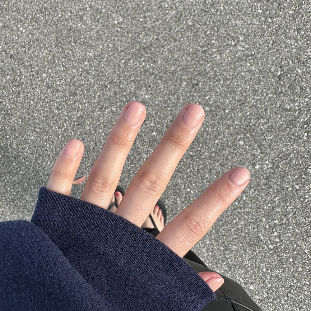 Gel mani - color is "Cashmere" Gel mani - color is "Cashmere"