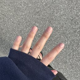 Gel mani - color is "Cashmere" Gel mani - color is "Cashmere"