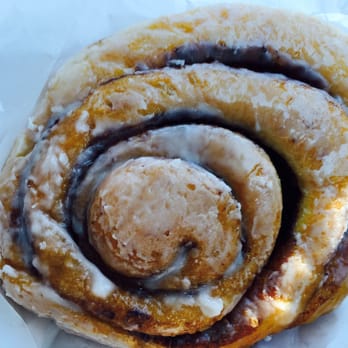 The Donut Shop - Huge cinnamon roll...delicious! - Donuts Near Me - Natchez, Mississippi