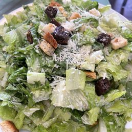 Wilted Cesar Salad - yuck Wilted Cesar Salad - yuck