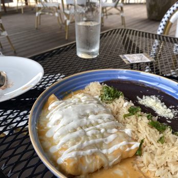 Ocho Latin Cuisine - Chicken enchiladas - Latin American Near Me - Dallas, Texas