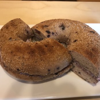 Bageloo - Blueberry Bagel with Blueberry Cream Cheese - Bagels Near Me - Diamond Bar, California Bageloo - Blueberry Bagel with Blueberry Cream Cheese - Bagels Near Me - Diamond Bar, California