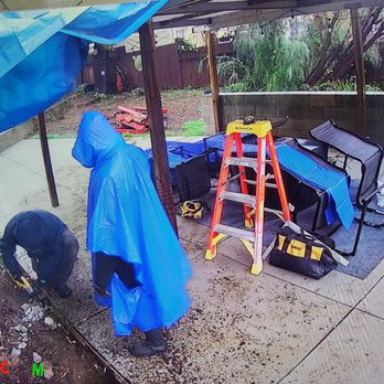 A V Construction - Day 1 working in the rain! - Fences & Gates Near Me A V Construction - Day 1 working in the rain! - Fences & Gates Near Me
