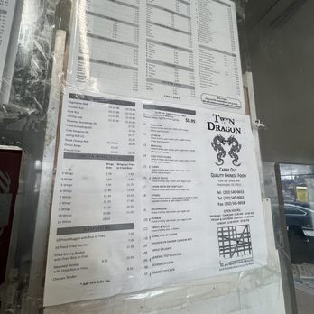 Twin Dragon Carry Out - Chinese Near Me - Washington, DC, District of Columbia Twin Dragon Carry Out - Chinese Near Me - Washington, DC, District of Columbia