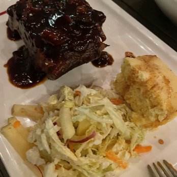 Central Park Bistro - Half serving Baby Black Ribs - New American Near Me - San Mateo, California
