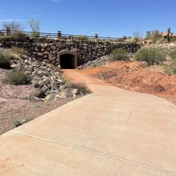 Sienna Hills Park - Trail goes under Sienna Hills Drive. You can access more trails on other side