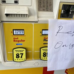 Shell Food Mart - Not to bad a price.