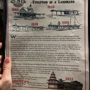 Cooper's Seafood House - Seafood Near Me - Scranton, Pennsylvania