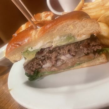 Denny's - Bacon Avocado Cheeseburger - Diners Near Me - Pismo Beach, California Denny's - Bacon Avocado Cheeseburger - Diners Near Me - Pismo Beach, California
