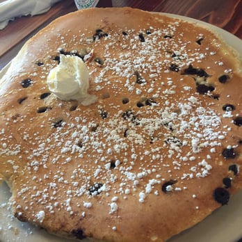 Henhouse Cafe - Kids chocolate chip pancake!  What kid could finish this!?  Wowzer! - Cafes Near Me - Gilbert, Arizona