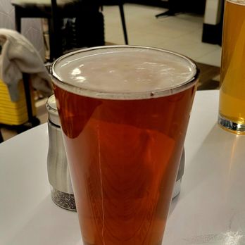 Chicken + Beer - East Brother Beer Co. Gold IPA Beer 16floz Draft $13.00 (12/10/24). @LudacrisChickenAndBeer @FlyLAXAirport @EastBrotherBeer #Beer - Chicken Shop Near Me - Los Angeles, California