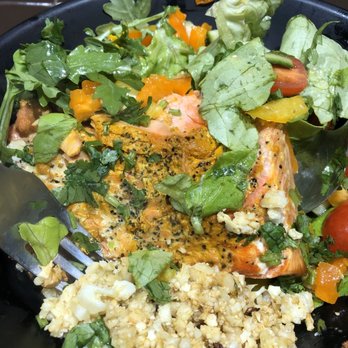 Caveman Cafe - Cauliflower rice instead of real rice. I like it better. - Organic Stores Near Me - Vancouver, British Columbia Caveman Cafe - Cauliflower rice instead of real rice. I like it better. - Organic Stores Near Me - Vancouver, British Columbia