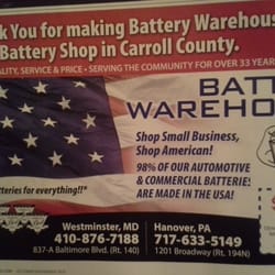 Battery Warehouse - Batteries for everything.