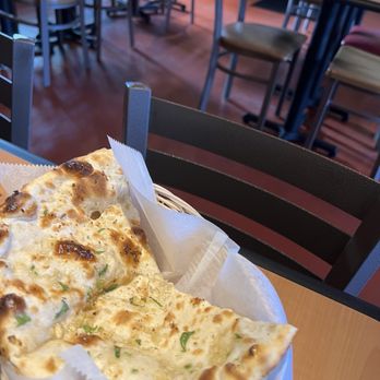Raj Saffron House - Garlic Naan - Indian Near Me - Syracuse, New York