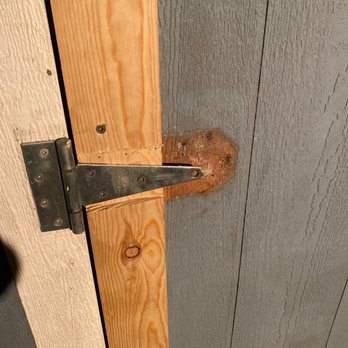General Handyman Solutions - Hinge poorly attached. - Handyman Near Me General Handyman Solutions - Hinge poorly attached. - Handyman Near Me