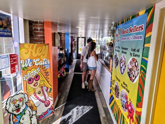 Peace, Love and Little Donuts of the Strip District by null