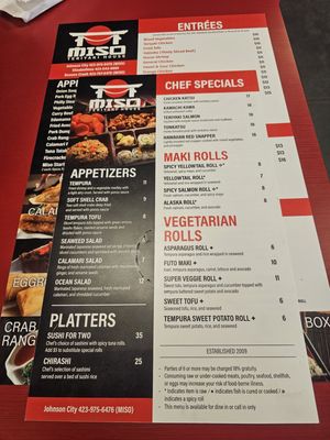 Menu photo 4 Miso Teriyaki House Johnson City, TN Menu photo 4 Miso Teriyaki House Johnson City, TN