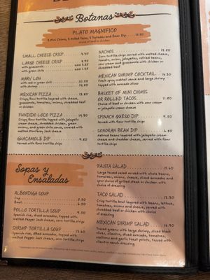Menu photo 5 Don Ruben's Mexican Food Surprise, AZ