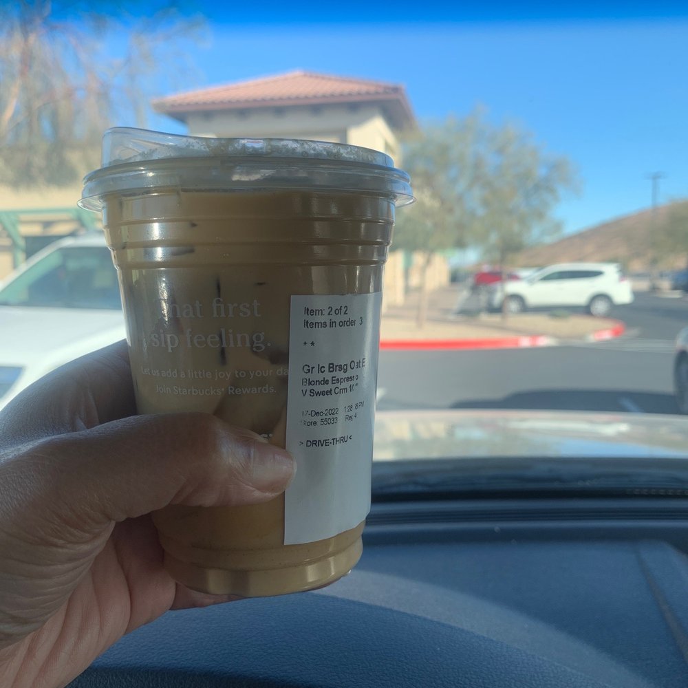 Starbucks - My fave! Brown Sugar Oatmilk Shaken Espresso with Vanilla sweet cream! - Coffee & Tea Near Me - Las Vegas, Nevada Starbucks - My fave! Brown Sugar Oatmilk Shaken Espresso with Vanilla sweet cream! - Coffee & Tea Near Me - Las Vegas, Nevada
