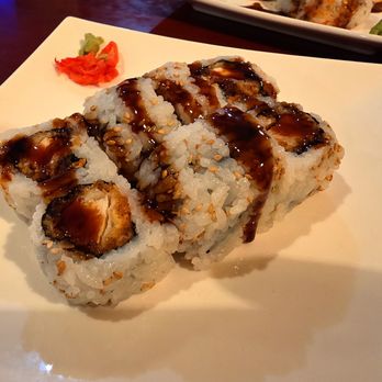Sake Cafe - Chicken tempura roll - Japanese Near Me - Lufkin, Texas Sake Cafe - Chicken tempura roll - Japanese Near Me - Lufkin, Texas