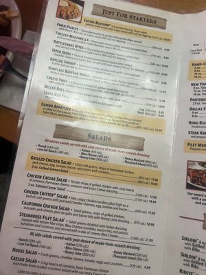 Menu photo 6 Texas Roadhouse El Cajon, CA Menu photo 6 Texas Roadhouse El Cajon, CA