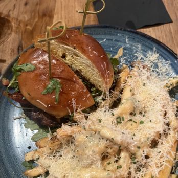 Eureka! - Fresno Fig* Parmesan Truffle Cheese Fries - American Near Me - Redlands, California Eureka! - Fresno Fig* Parmesan Truffle Cheese Fries - American Near Me - Redlands, California
